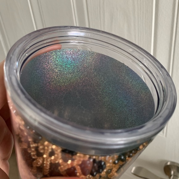 Leopard Print Bedazzled Tumbler - Picture 4 of 6